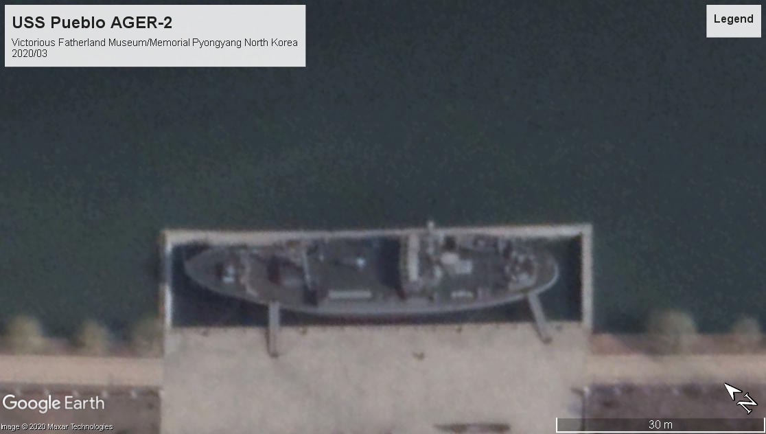 USS Pueblo AGER-2 Pyongyang NK 2020