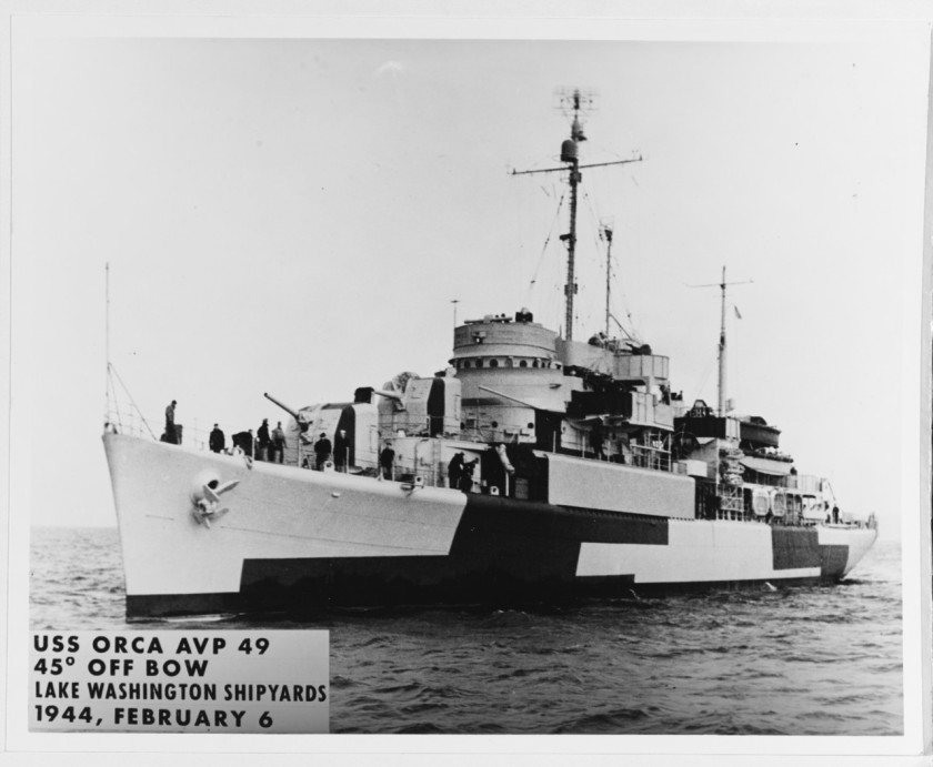 USS Orca AVP-49 1944 19-N-61647