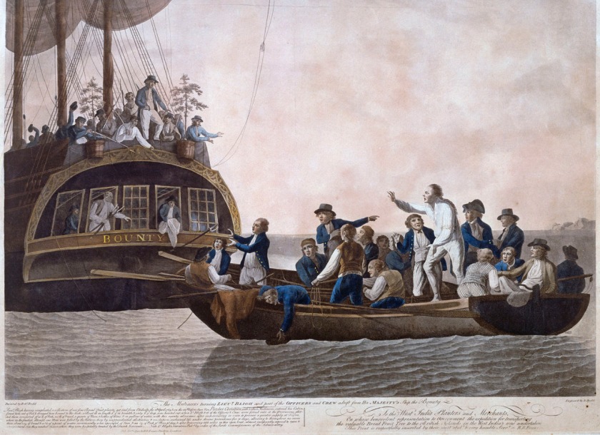 Bounty mutiny painting